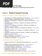 Download Medical Surgical Nursing - Lecture Notes Study Materials and Important questions answers by BrainKart Com SN378919066 doc pdf