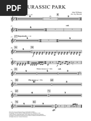 27 Jurassic Park Xylophone PDF