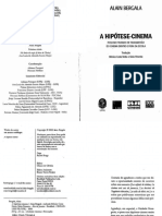 A Hipótese Cinema - Alain Bergala PDF
