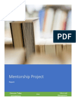 mentorship project