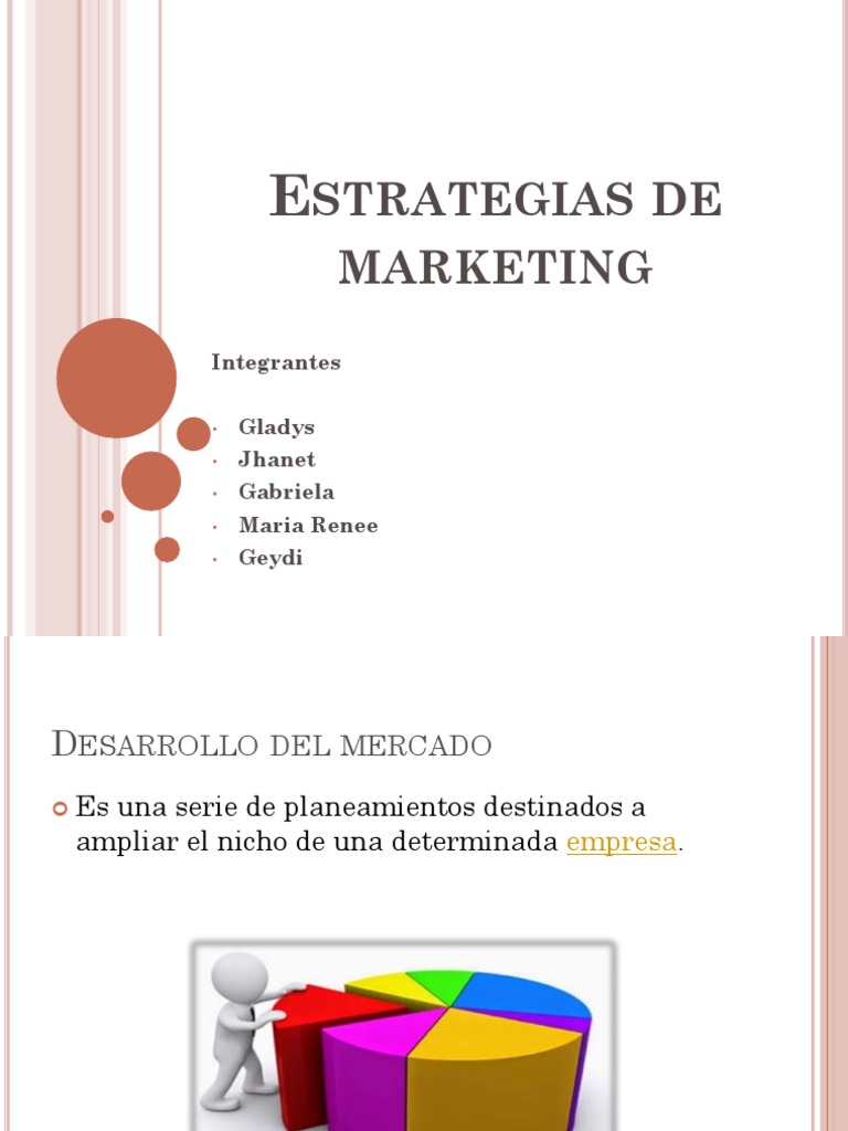 Estrategias de Marketing | PDF | Producto (Negocio) | Distribución ...