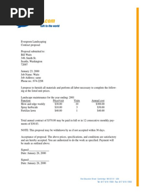 Contract One