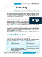 Surface Chemistry 