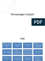 Pemasangan Implant