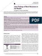 Study of postmortem neck findings in asphyxial deaths