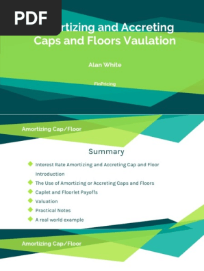 Amortizing And Accreting Caps And Floors Pricing Guide