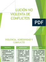 Resolución No Violenta de Conflictos Centro 2014