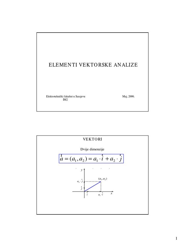 Vektor I | PDF