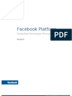 Download Simplified Platform Developer Principles  Policies by Facebook SN37894570 doc pdf
