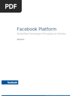 Download Simplified Platform Developer Principles  Policies by Facebook SN37894570 doc pdf