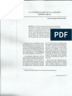 Contratacion en la gestion empresarial