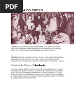 História Do Choro