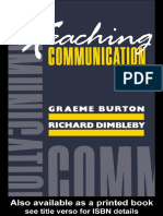 Teaching Communication