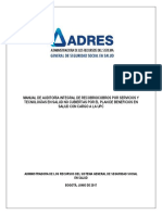 Manual de Auditoría Integral de Recobros - MIPRES - JUNIO 2017