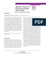 Theory of Recogtion, Theory of Double Inheritance and biology philosophy epistemology