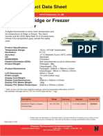 Brannan - Electronic Fridge FreezerThermometer