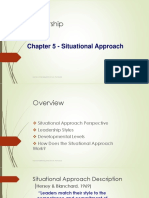 Leadership: Chapter 5 - Situational Approach