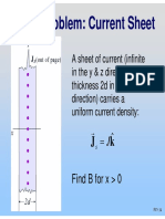 Group Problem: Current Sheet: Findbforx 0