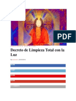 Conciencia Espiritual Limpieza