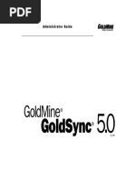 GoldMine Administrator's Guide