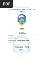 MONOGRAFIA futlsal UPLA