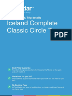 Iceland Complete Classic Circle Tour: Full Itinerary & Trip Details