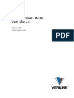 Verilink QUAD/IMUX User Manual: September 1999 P/N 880-502392-001-B1