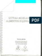 Sistema Mexicano de Alimentos Equivalentes PDF