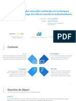 Implantation Des Nouvelles Méthodes Et Techniques Dans L'apprentissage Des Élèves Sourds Et Malentendants