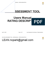 Lean Assessment Tool