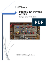 TP Électricité - Filtres Actifs