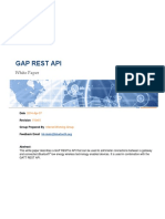 Gap Rest API