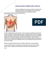 8 Puntos de Acupresion para Aliviar El Reflujo Acido y Ardor de Estomago