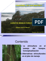 4 La Silvicultura en El Manejo Del Bosque. Conceptualización