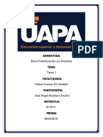 Tarea i Etica Profesional de Los Docentes Jose Angel...