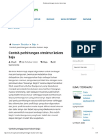 Contoh Perhitungan Struktur Kolom Baja PDF