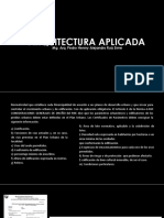 ARQUITECTURA APLICADA Proyecto