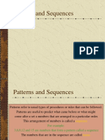 1 2 Patterns Sequences