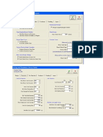 Beam Detailing Setting