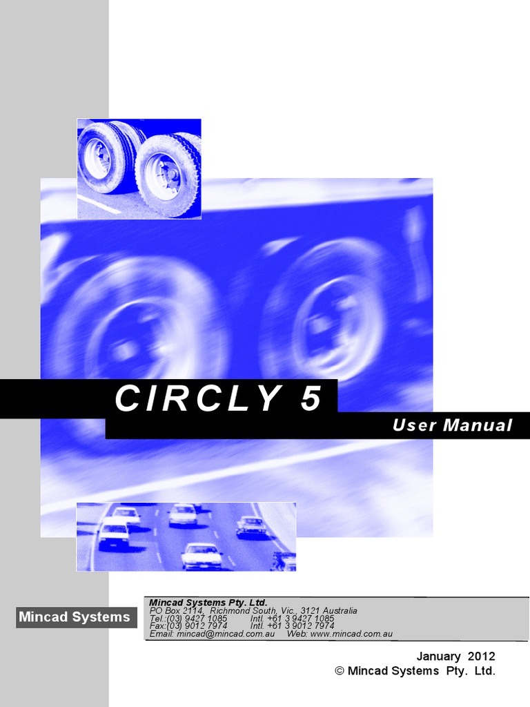 Circly 5: User Manual | PDF | Stress (Mechanics) | Deformation (Mechanics)