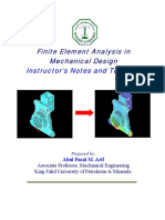 ME489 Notes-Slides Abul-Fazal-Arif Ansys-Manual