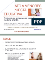 Maltrato Infantil - Protocolo - Pechakucha - Alonso - Arroyo - Pérez