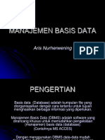 Manajemen Basis Data