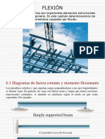 Diagramas de flexión y corte en vigas: método gráfico