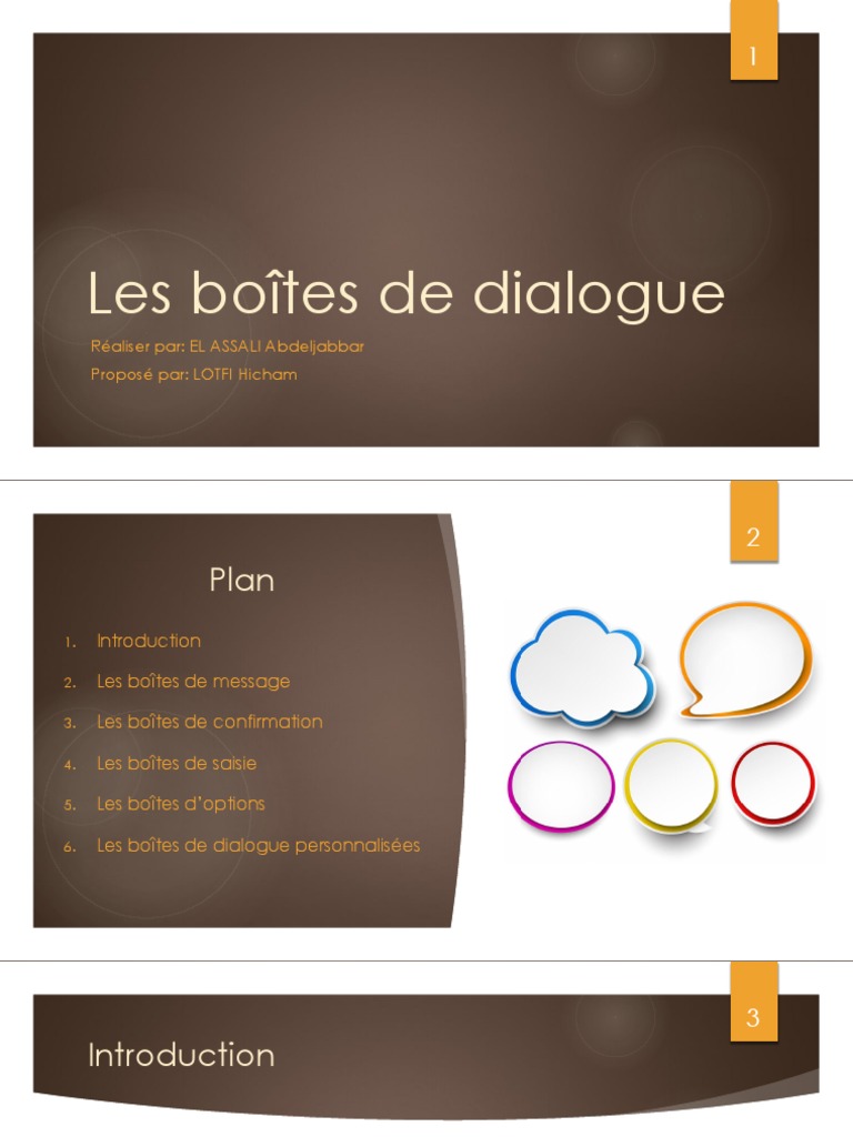 Guide des boîtes de dialogue en Java | PDF | Java (Langage de ...