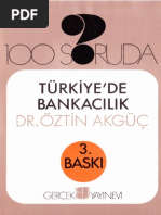 Öztin Akgüç - 100 Soruda Türkiyede Bankacılık