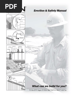 Erection Manual PEB Building, PEB, Manual, 