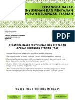 Kerangka Dasar Penyusunan Dan Penyajian Laporan Keuangan Syariah