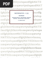 Matrices 1 - 6