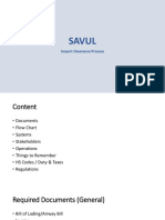 Import Clearance Process Guide: Documents, Flow, Systems